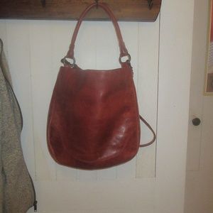 Frye Melissa Hobo Bag (Red Clay)    170
